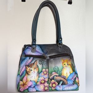 Anushka painted bag